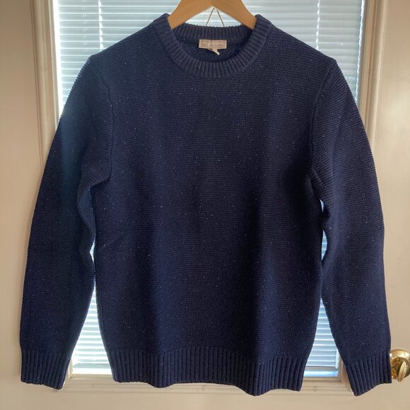 Gap Small Blue Lambswool Crewneck Sweater - Picture 1 of 5